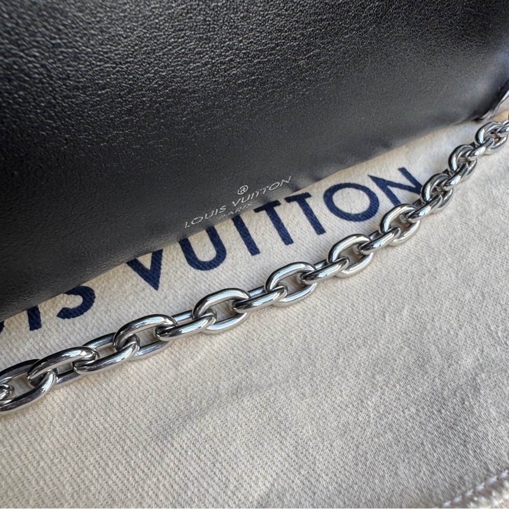 Louis Vuitton Calfskin Leather Soft Slim Trunk Crossbody - Picture 6 of 16